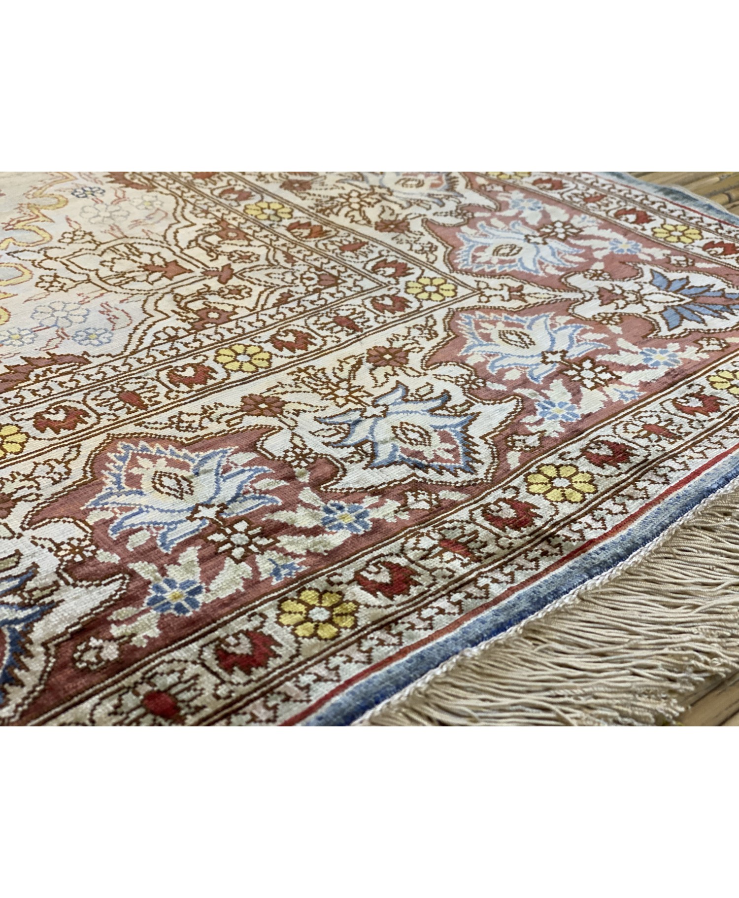 Handmade Turkish Hereke Original Silk Carpet - FREE SHIPPING..!