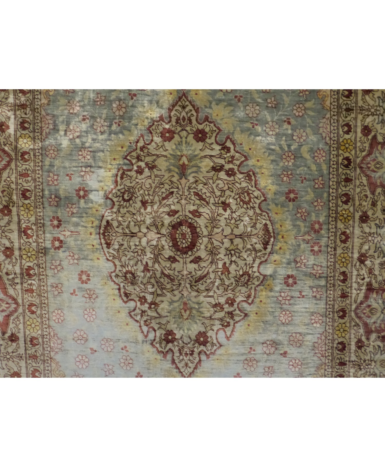 Handmade Turkish Hereke Original Silk Carpet - FREE SHIPPING..!