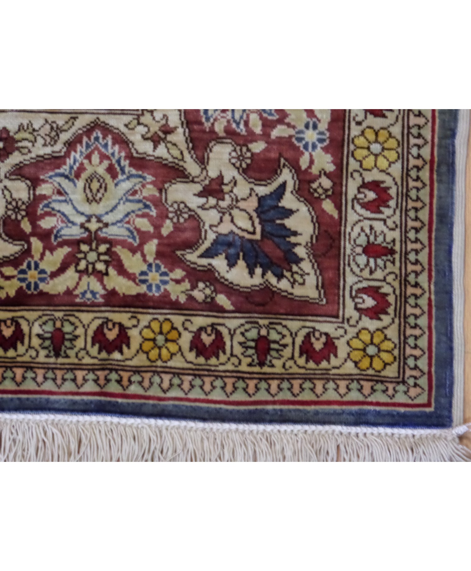 Handmade Turkish Hereke Original Silk Carpet - FREE SHIPPING..!