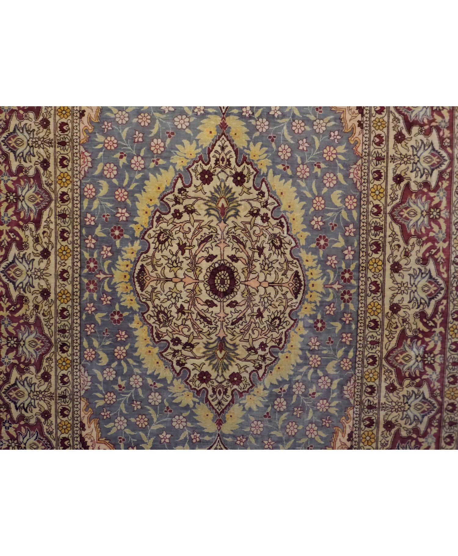 Handmade Turkish Hereke Original Silk Carpet - FREE SHIPPING..!